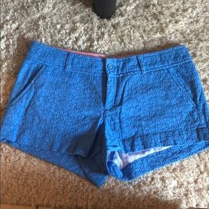 Lilly Pulitzer blue shorts